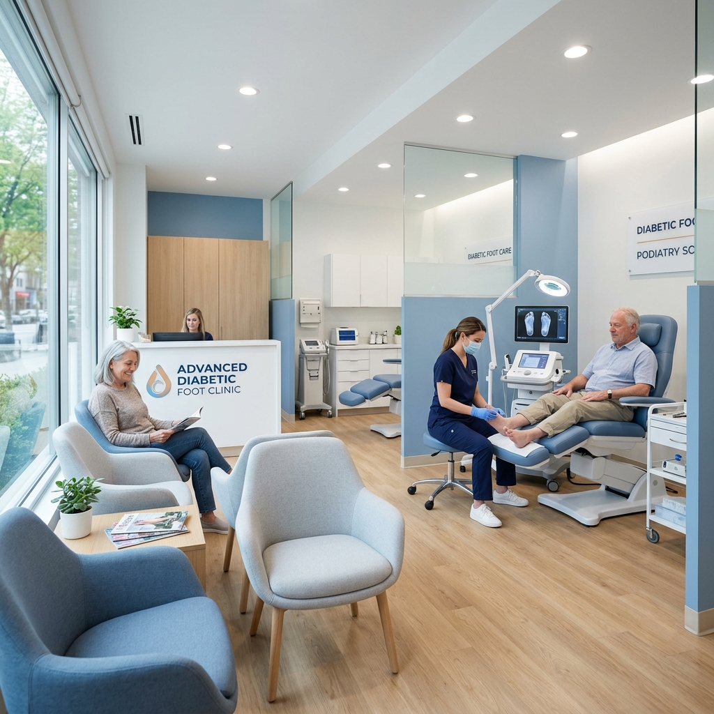 Diabetic Foot Screening at 14Steps Diabetic Foot Center